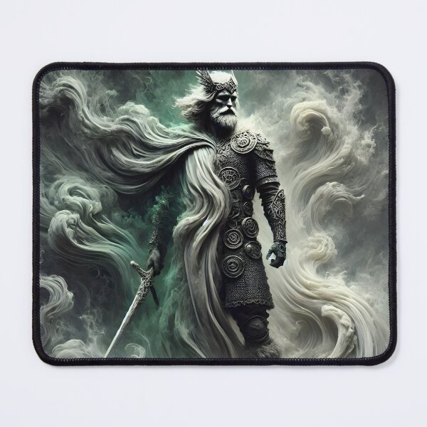 Item preview, "Örvar-Oddr – Prophecy-Bound Warrior | Norse Hero of Fate and Fire" designed and sold by Umbra666.