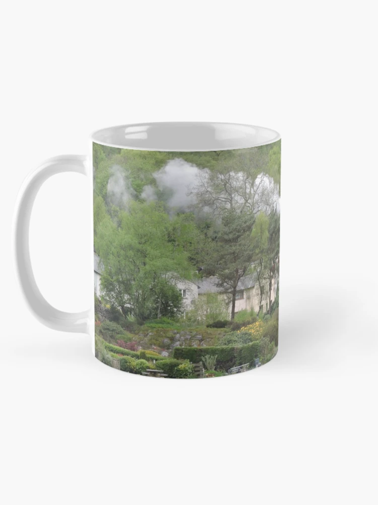 Thumbnail 5 of 6, Coffee Mug, The Train That Rides The Rooftops designed and sold by CreativeEm.