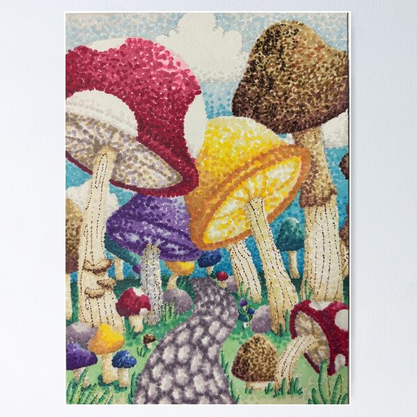 Item preview, The Mushroom Dream Forest  designed and sold by KylaOArts.