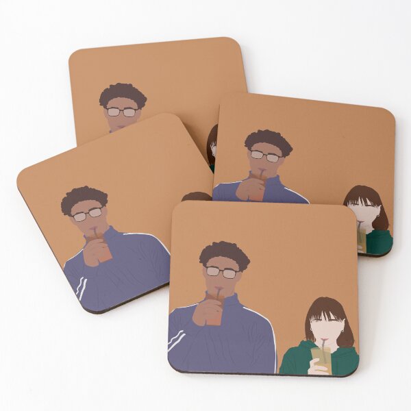 Item preview, Tori and Michael sipping together | heartstopper designed and sold by Pinu92.