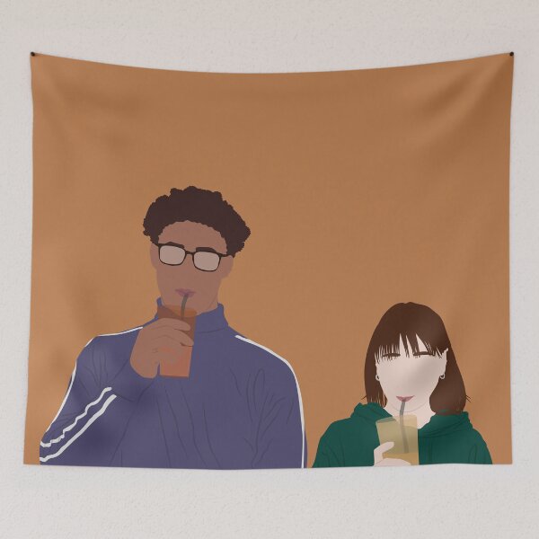 Item preview, Tori and Michael sipping together | heartstopper designed and sold by Pinu92.