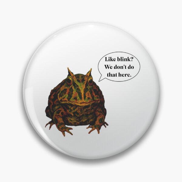 Item preview, green horn frog pampa designed and sold by MALADPT.