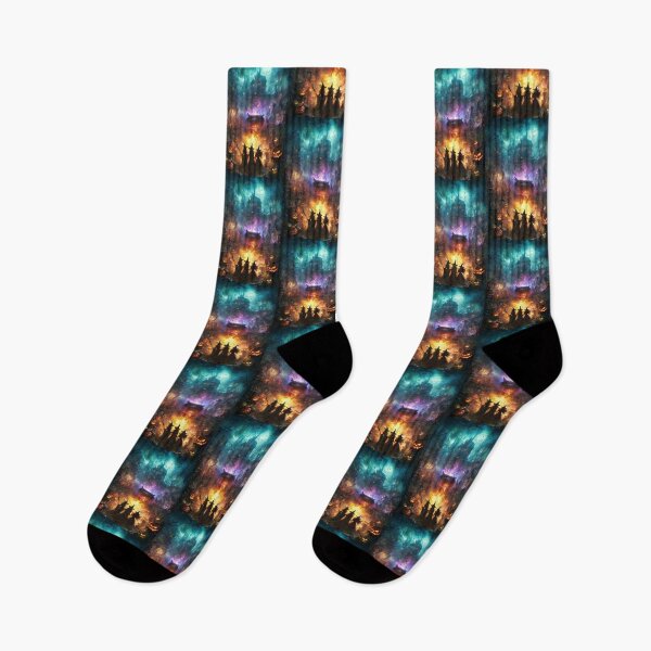 Item preview, Halloween Night Bursts With Dark Fiery Magic designed and sold by Piotrek0001.
