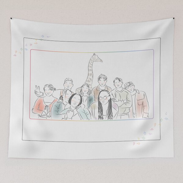 Item preview, Paris gang at the zoo | heartstopper designed and sold by Pinu92.