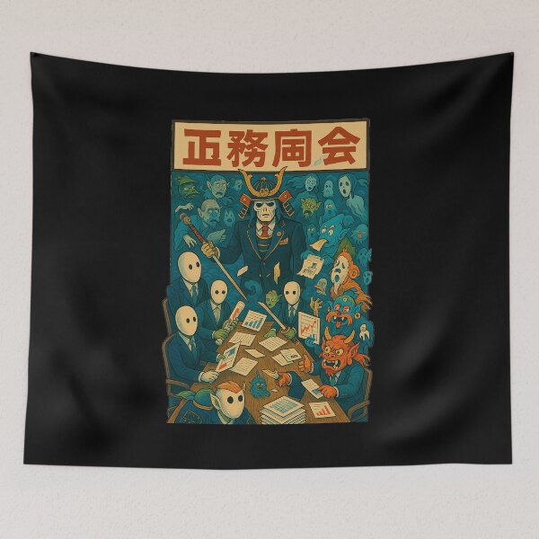 Item preview, Company Meeting – Spirits of the Boardroom designed and sold by YamiHaus.