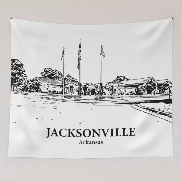 Item preview, Jacksonville - Arkansas designed and sold by Lakeric Cityscapes.