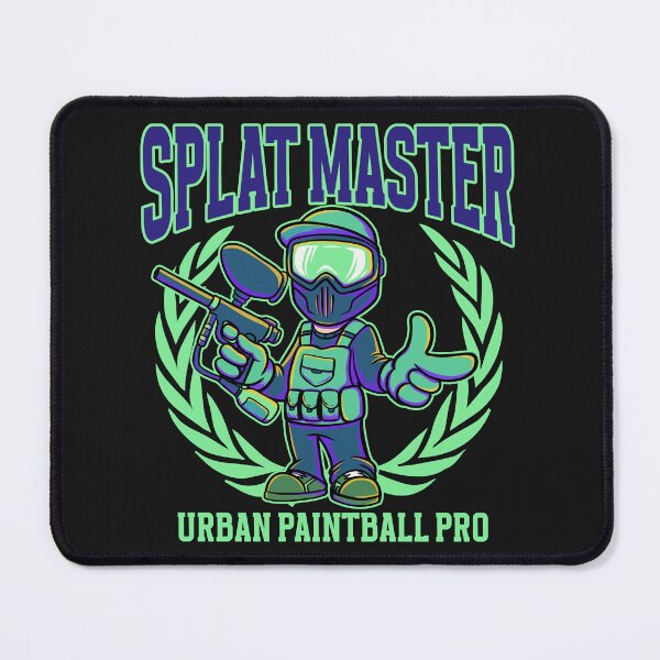 Item preview, Splat Master Paintball Player : Urban Paintball Player designed and sold by ImaginarStore.