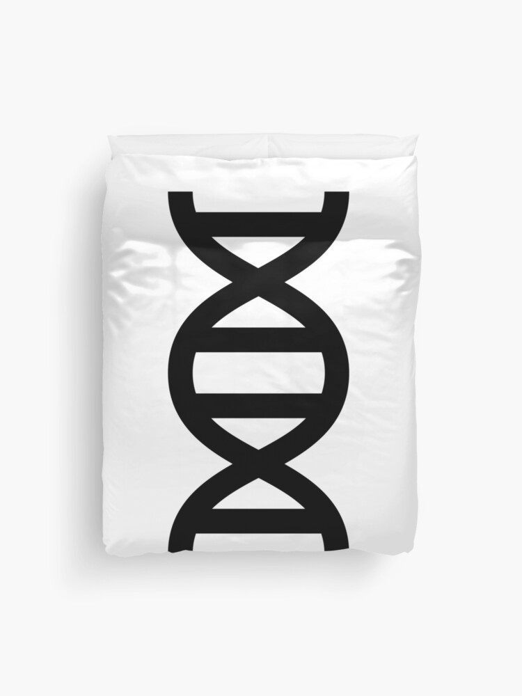 DNA Structure Biology, Chemistry, Symbol Duvet Cover for Sale by  the-elements
