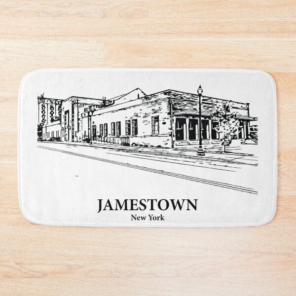 Item preview, Jamestown - New York designed and sold by Lakeric Cityscapes.