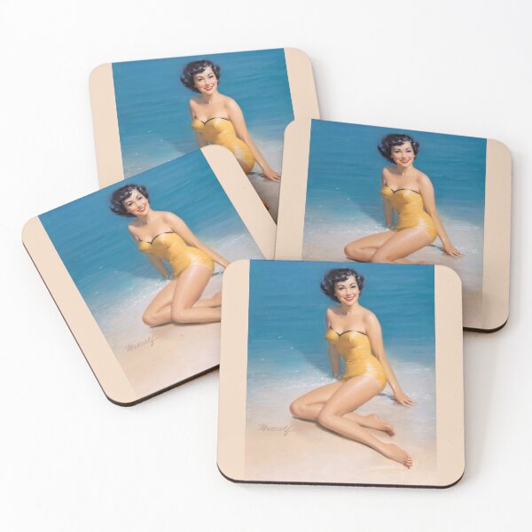 Item preview, Classic Pin-Up by the Sea designed and sold by VintageManiac.