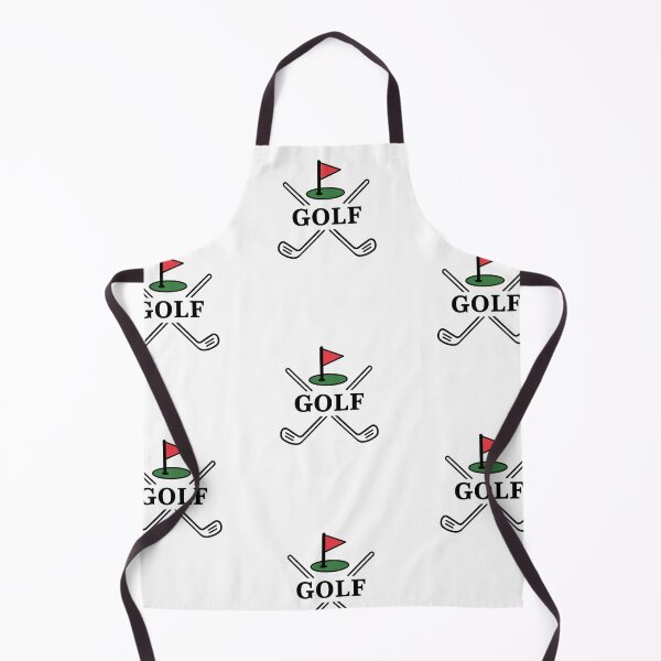 Item preview, Minimalist Golf Crossed Clubs Flag T-Shirt designed and sold by PP Shop.