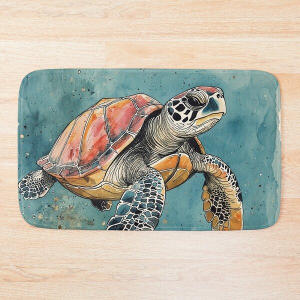 Item preview, Sea Turtle Watercolor designed and sold by tonymagnerart.