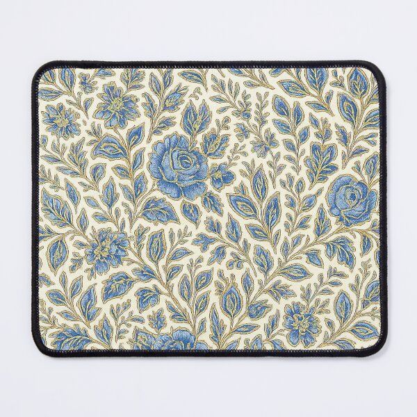 Artikelvorschau, Gustav Klimt Blaue Blumen entworfen und verkauft von maniacfitness.