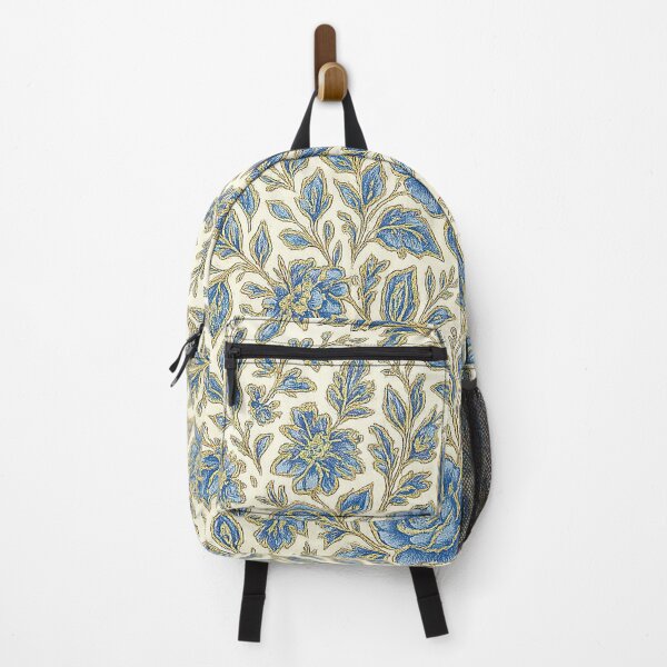 Item preview, Gustav Klimt Blue Flowers designed and sold by maniacfitness.
