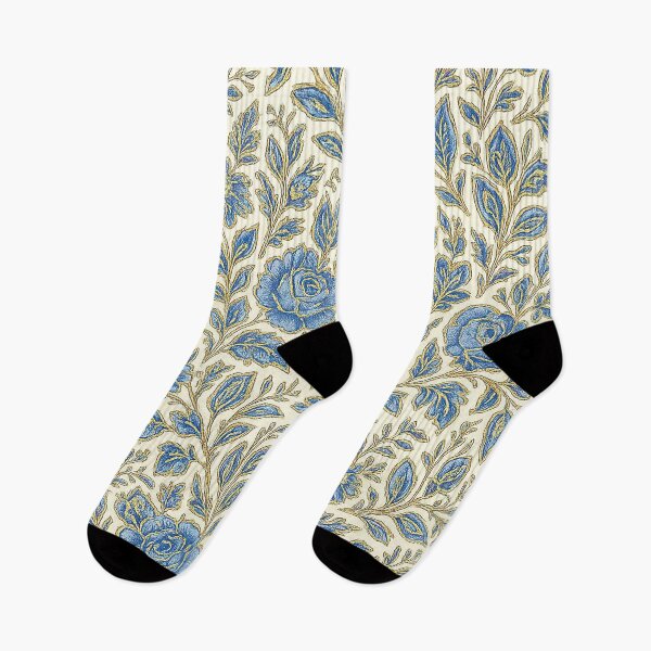 Item preview, Gustav Klimt Blue Flowers designed and sold by maniacfitness.