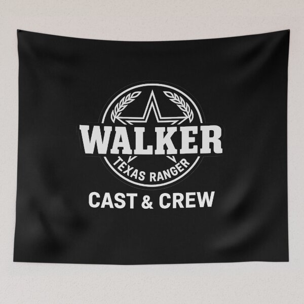 Item preview, Walker Texas Ranger Cast & Crew Tribute Logo designed and sold by Channel 86.
