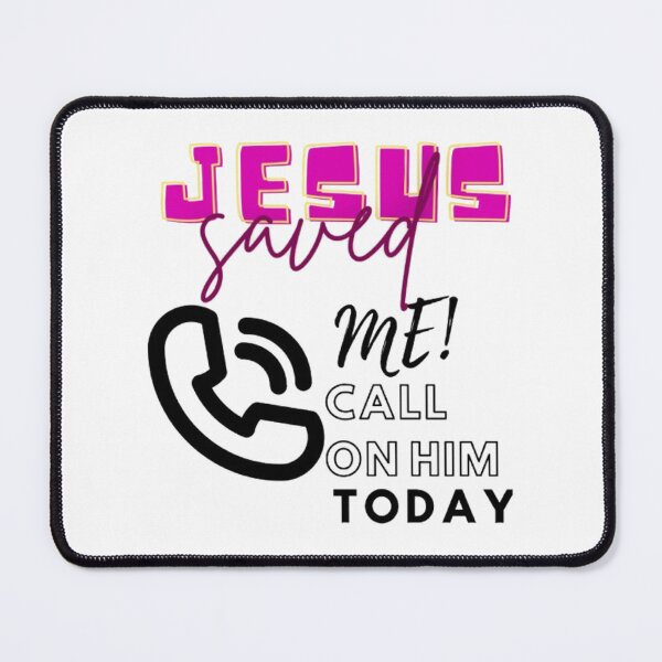 Item preview, Jesus saves me call on Him designed and sold by Nathlee-R-Grant.
