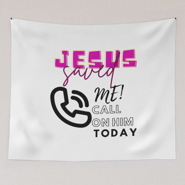 Item preview, Jesus saves me call on Him designed and sold by Nathlee-R-Grant.
