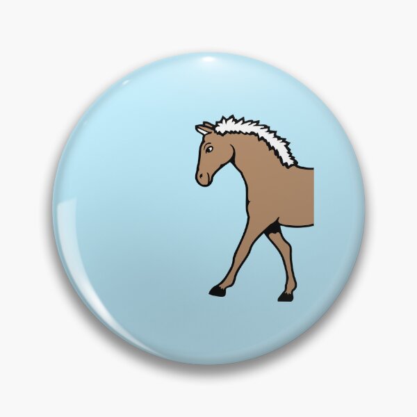 Item preview, Horse Funny Half Front Head Side End Section Part designed and sold by shirt-o-mat.