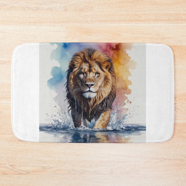 Item preview, Still Power – The Lion Beneath the Surface designed and sold by EightMustangs.