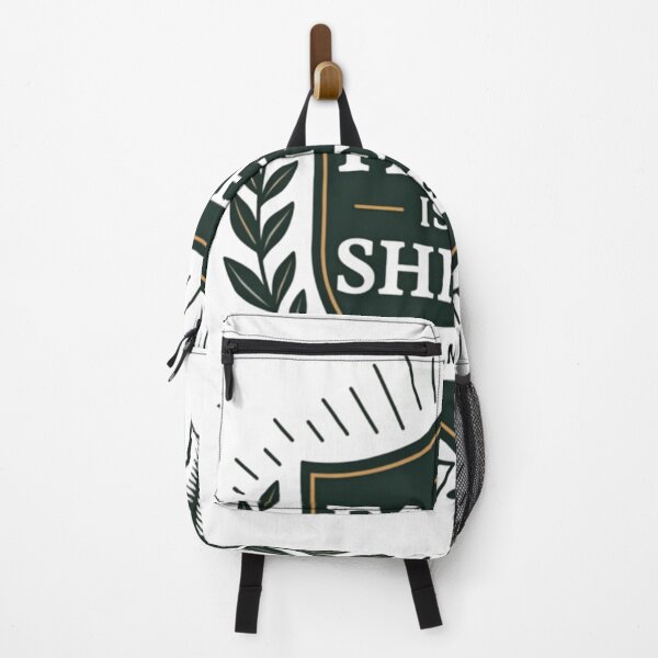 Item preview, Faith Is My Shield – Psalm 91:4 | Christian Shield Emblem Design designed and sold by BloomingVerses.