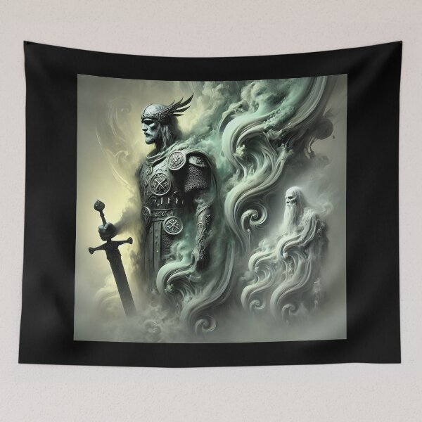 Item preview, "Starkad – Cursed Hero of the North | Norse Warrior of Fate and Legend" designed and sold by Umbra666.