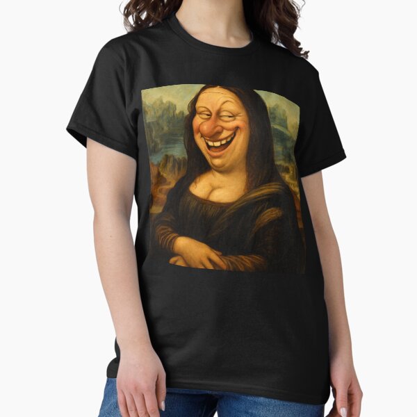 Vista previa del artículo con la obra «Risa Lissa», diseñado y vendido por virusRojo.