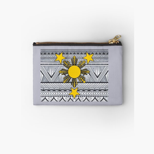 Item preview, Dark Gray Tribal Pattern with Filipino Sun and Stars designed and sold by Steeb757.
