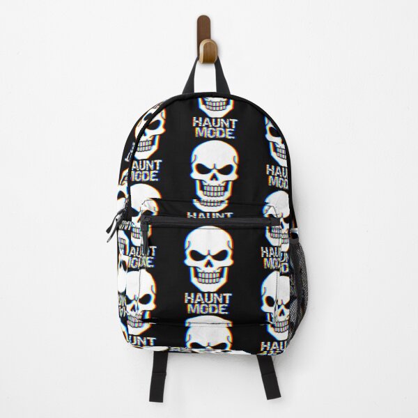 Item preview, Glitch Skull – Haunt Mode Activated RGB Horror Halloween designed and sold by Taans-Creation.