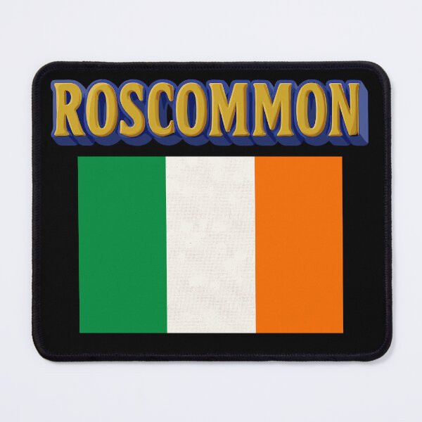 Item preview, Roscommon County Roscommon with Irish Flag designed and sold by OliDesigns.