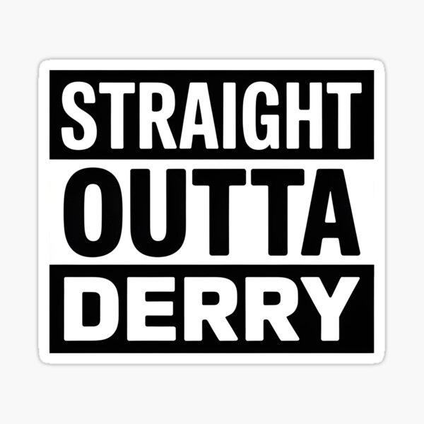 Vista previa del artículo con la obra «Directamente de Derry», diseñado y vendido por TirConnaill.