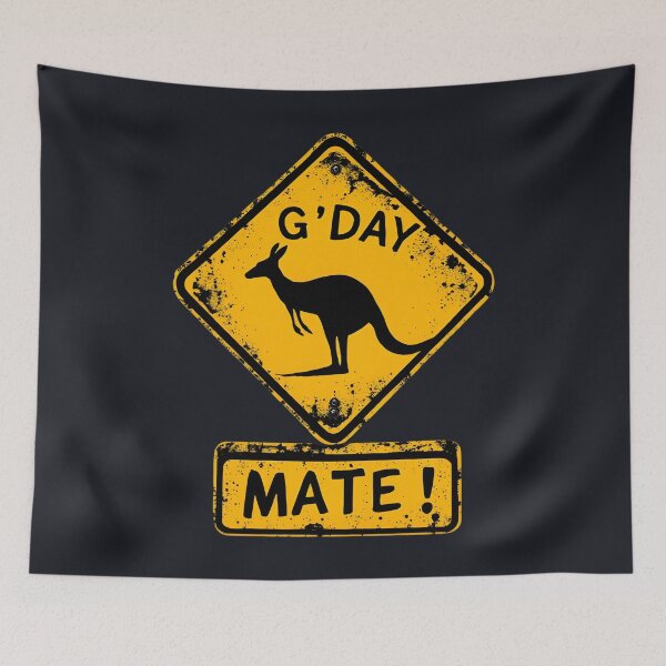 Item preview, Kangaroo Bandana Australian Flag – Celebrate Aussie Pride designed and sold by Blok45.