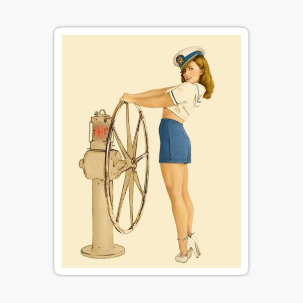 Item preview, Nautical Dream Pin-Up designed and sold by VintageManiac.