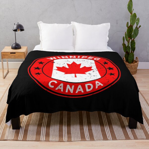 Item preview, Winnipeg Canada Maple Leaf Prairie Capital designed and sold by ArtByKatti.