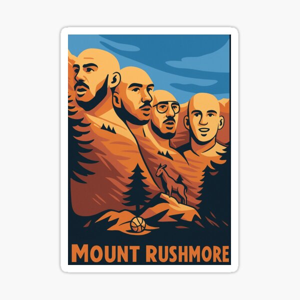 Item preview, Alex Caruso Mount Rushmore, OKC Thunder Championship Parade, Funny Alex Caruso, Mount Rushmore Face, Win For The City designed and sold by Annietong.