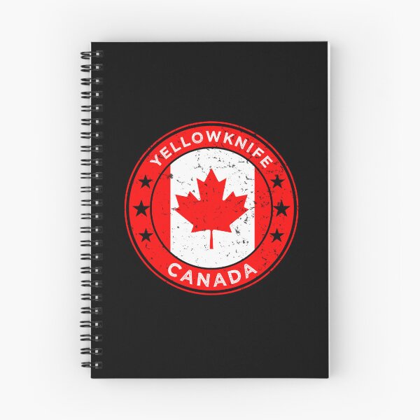 Item preview, Yellowknife Canada Maple Leaf Northern Lights  designed and sold by ArtByKatti.