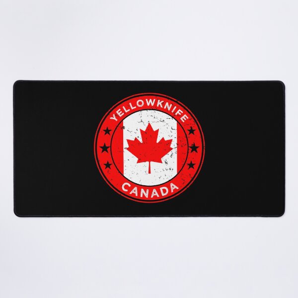 Item preview, Yellowknife Canada Maple Leaf Northern Lights  designed and sold by ArtByKatti.