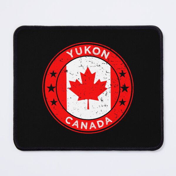 Item preview, Yukon Canada Maple Leaf Wilderness Frontier designed and sold by ArtByKatti.