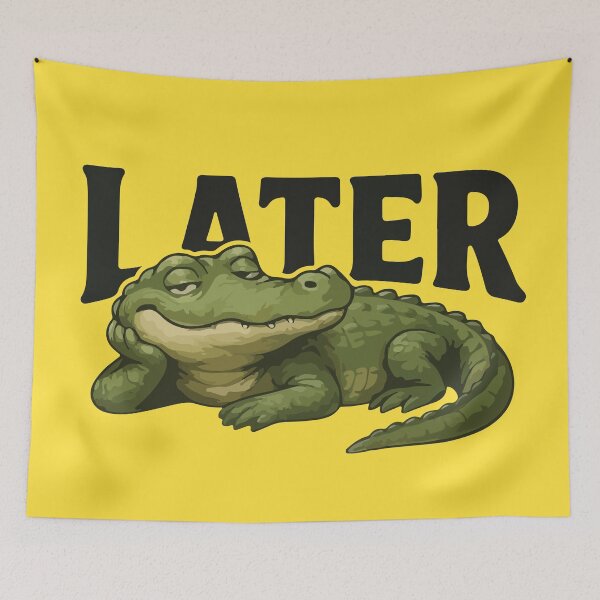 Item preview, Later gator alligator designed and sold by BrownHorse90s.