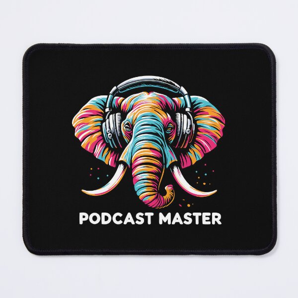 Item preview, Podcast master elephant designed and sold by Coowo22.