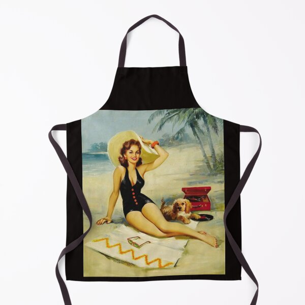 Item preview, Seaside Glamour Pin-Up designed and sold by VintageManiac.