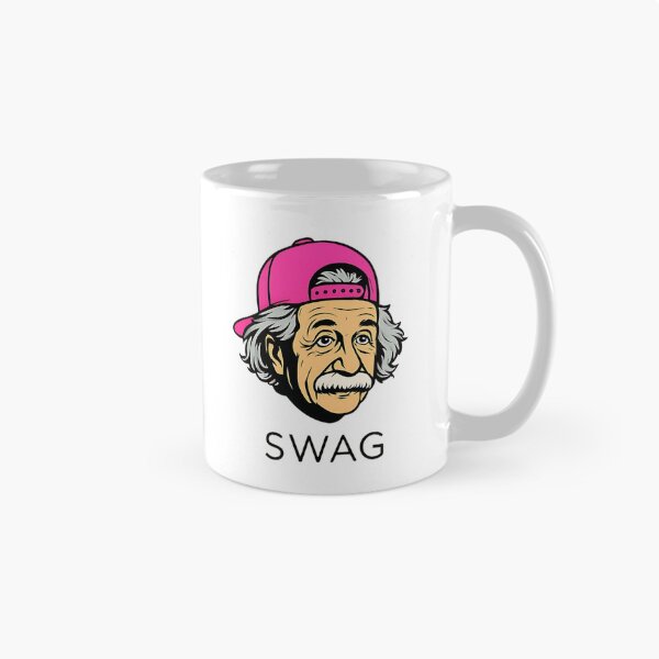Item preview, Einstein Swag – Iconic Nerd Cool T-Shirt Design designed and sold by The-Daily-Drape.