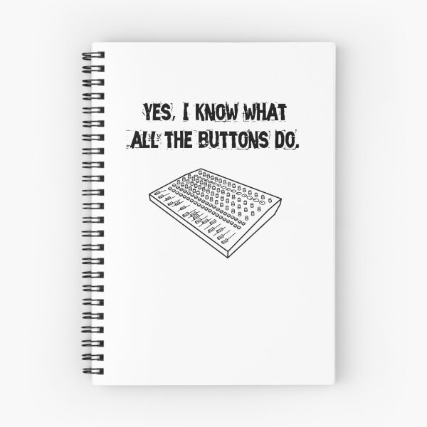 Item preview, "Yes, I know what the buttons do" designed and sold by AngrySoundGuy.