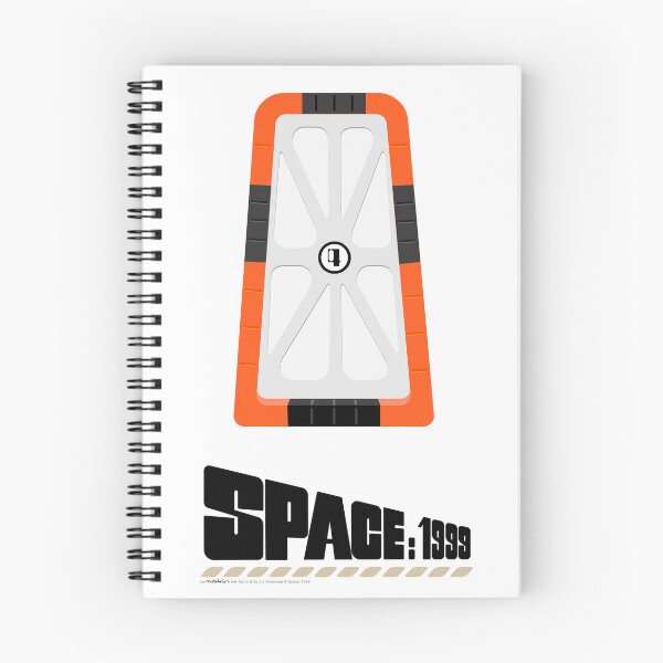 Item preview, Space: 1999 – Moonbase Alpha Door (Version 2) Retro Sci-Fi Design designed and sold by Matalobos /  Retro Art & Classic Machines.