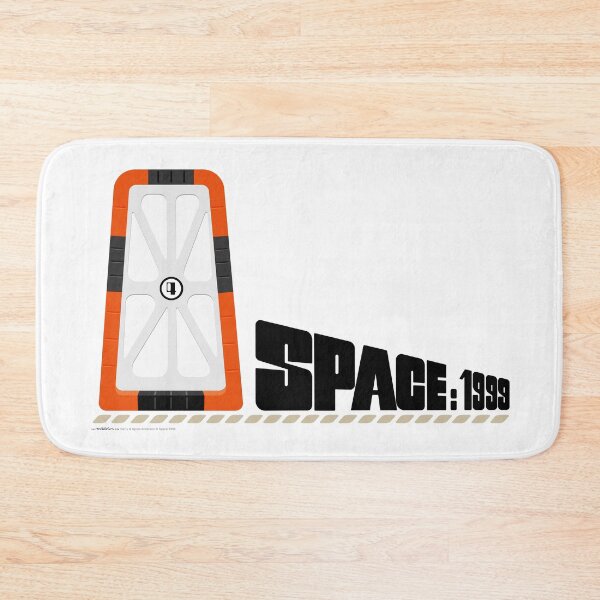 Item preview, Space: 1999 – Moonbase Alpha Door (Version 2) Retro Sci-Fi Design designed and sold by Matalobos /  Retro Art & Classic Machines.