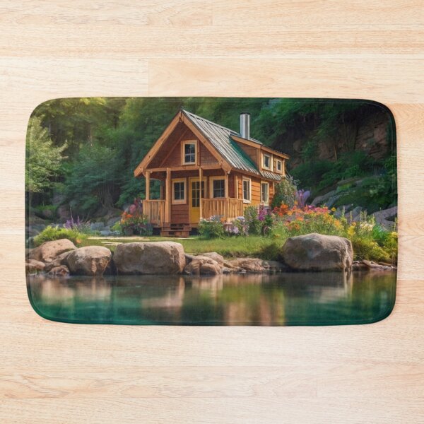 Item preview, Tiny Home in the Heart of the Wild designed and sold by BlareBlare.