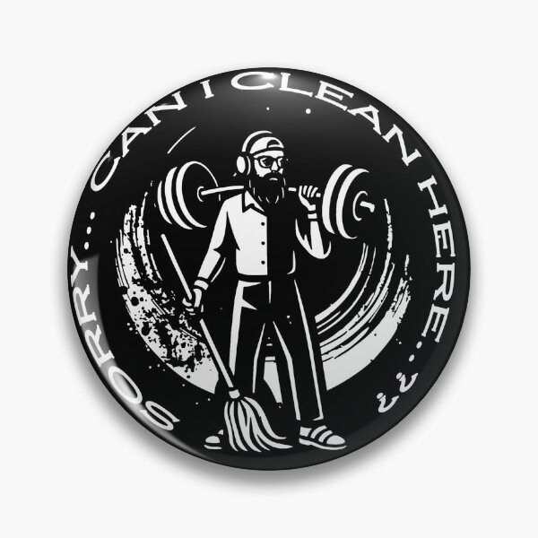 Item preview, Anatoly - Sorry Can I Clean Here? Funny Gym Meme - On Shoulder - Black designed and sold by ZechJohnRB.