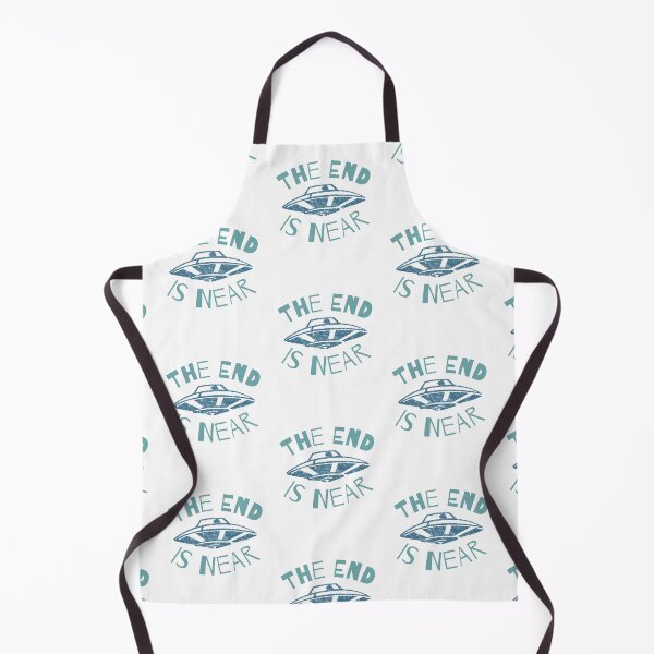 Item preview, The End Is Near UFO Alien Invasion Funny Sci-Fi designed and sold by The Junto Shop.