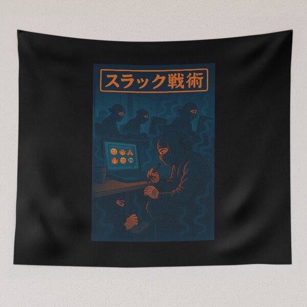 Item preview, Slack Tactics – Ninja Communication Arts designed and sold by YamiHaus.
