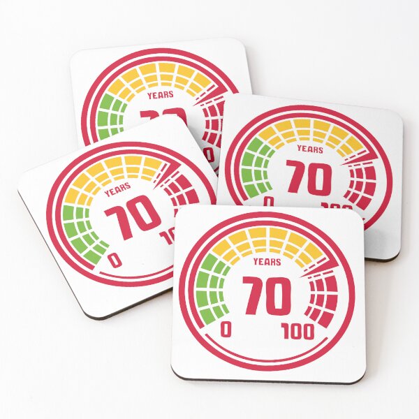 Item preview, 70 years old age youth birthday counter designed and sold by Achille3777.